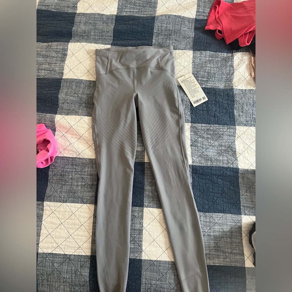 Lululemon Sense knit running high rise tight legging size 6 nwt